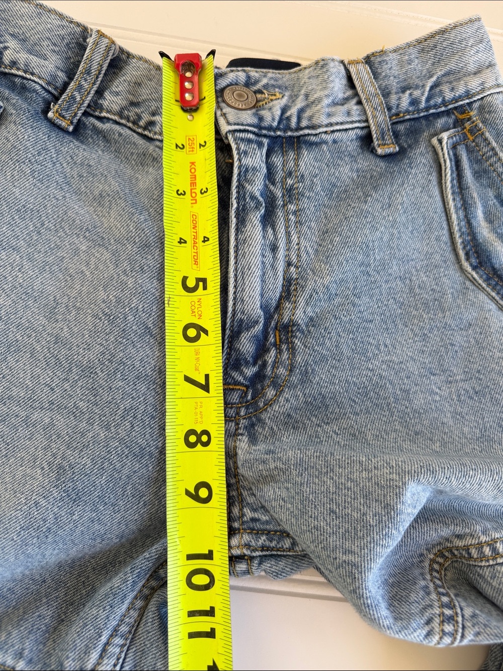 Aeropostale Light Blue Denim Cargo Pants - Men's S Baggy Cargo Y2K Retro Style - Picture 9 of 12
